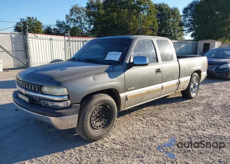 2001 Chevrolet Silverado 1500 Ls from USA, damaged, VIN 2GCEC19T011401814